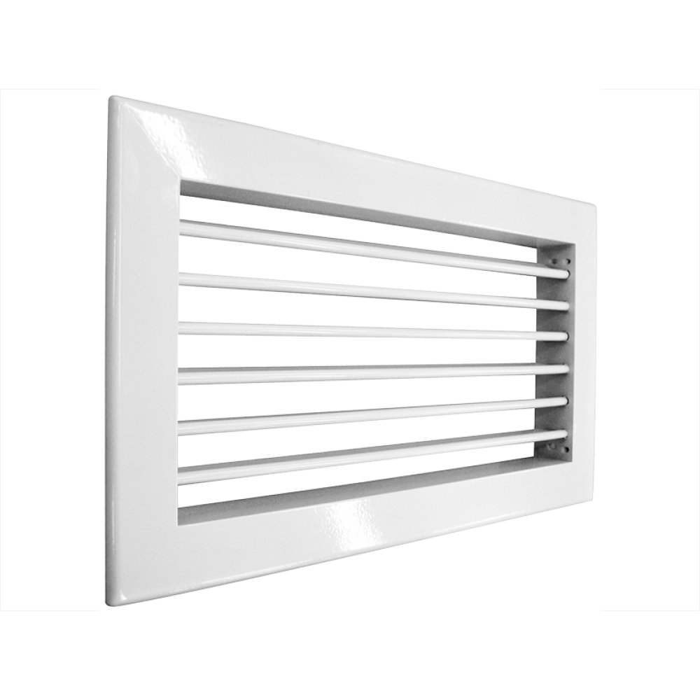 Решетка однорядная алюминиевая RAG 300х100