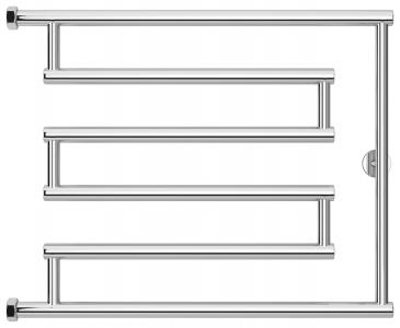 Полотенцесушитель водяной Сунержа High-Tech L 500x650